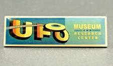 Listing image for Vintage UFO Museum Research Center Roswell New Mexico NM Epoxy Lapel Pin