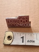 Listing image for USCSS Nostromo 180924609 Metal Enamel Pin Badge Brooch Space Vessel Thedus Alien