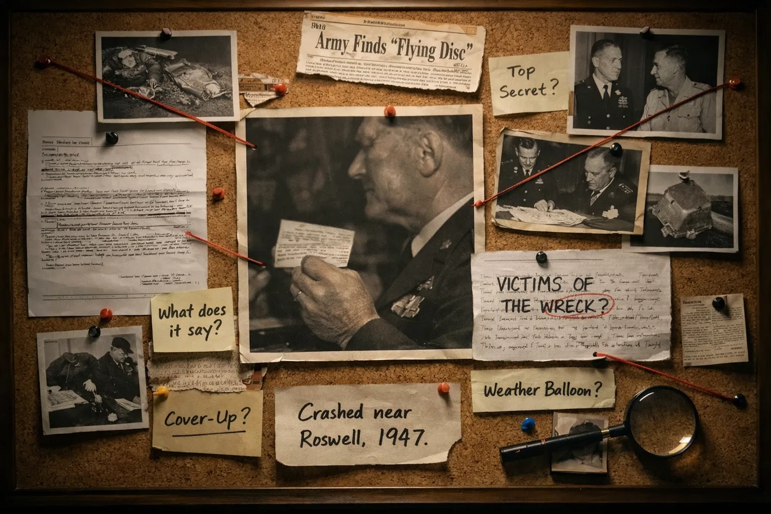 Overview image for Why This Tiny Paper Became So Important | roswell UFO ramey